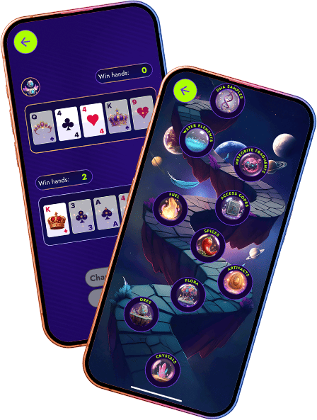 Galactic Gamble main screen